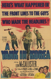 Yank in Korea Movie Poster Print showcasing classic cinema artwork