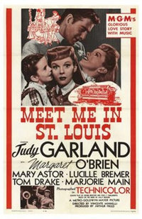 Meet Me in St. Louis movie poster print, classic film decor.