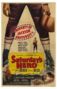 Saturday's Hero Movie Poster Print showcasing classic cinema art.