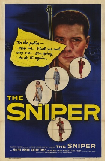 Sniper Movie Poster Print showcasing action and intensity.