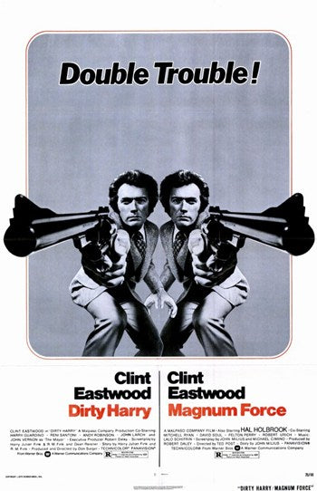 Magnum Force Movie Poster featuring Dirty Harry