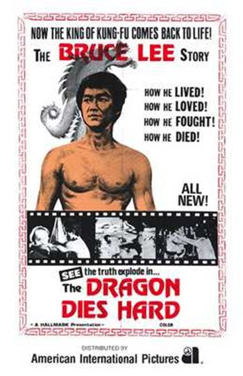The Dragon Dies Hard Movie Poster Print featuring striking visuals.
