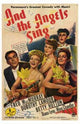 And the Angels Sing Movie Poster Print showcasing vibrant colors and cinematic theme.