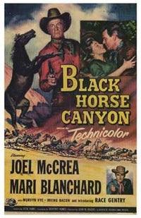 Black Horse Canyon Movie Poster Print
