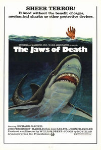 The Jaws of Death Movie Poster Print showcasing classic horror art.