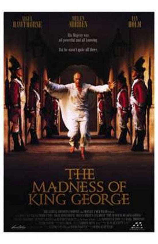 The Madness of King George Movie Poster Print showcasing drama and history.