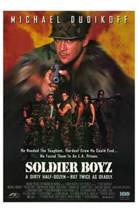 Soldier Boyz Movie Poster Print showcasing action and adventure themes.