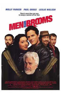 Men with Brooms Movie Poster Print showcasing vibrant colors and design.