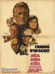 Cast a Giant Shadow Movie Poster Print featuring classic cinematic design.