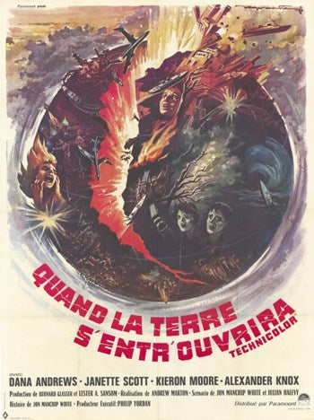 Crack in the World Movie Poster Print featuring iconic film artwork.