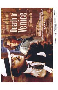 Death in Venice Movie Poster Print showcasing classic cinema artwork.