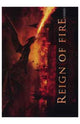 Reign of Fire Movie Poster Print featuring epic dragon battle artwork.
