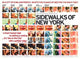 Sidewalks of New York Movie Poster Print showcasing vibrant urban scenes.