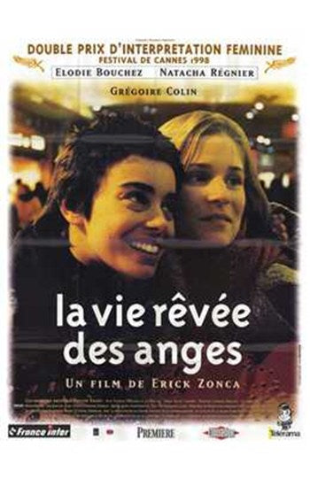 Dreamlife of Angels Movie Poster Print showcasing emotional cinematic artwork.