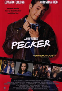 Pecker Movie Poster Print featuring vibrant artwork.