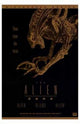 Alien Saga Movie Poster Print showcasing iconic imagery from the franchise.