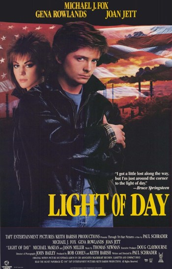 Light of Day Movie Poster Print showcasing vibrant colors and cinematic imagery.