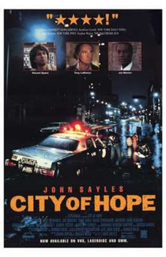 City of Hope Movie Poster Print showcasing vibrant imagery and dramatic design.