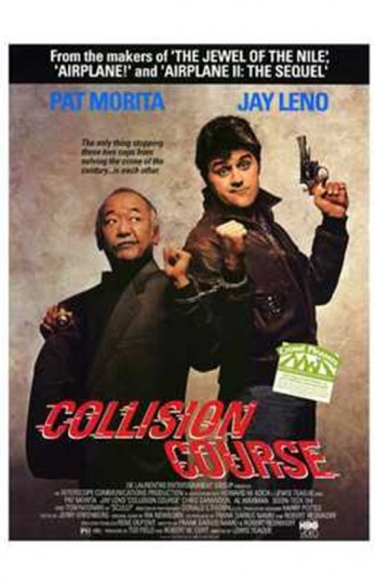 Collision Course Movie Poster Print featuring dynamic artwork.