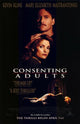 Consenting Adults movie poster print featuring captivating artwork.