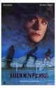 Hidden Fears Movie Poster Print showcasing suspenseful imagery.