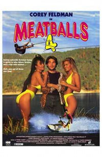 Meatballs 4 Movie Poster Print showcasing a classic comedy film.