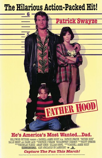 Father Hood Movie Poster Print showcasing humor and adventure.