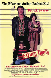 Father Hood Movie Poster Print showcasing humor and adventure.