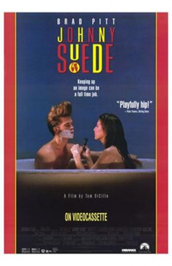 Johnny Suede Movie Poster Print showcasing vibrant colors and cinematic art.