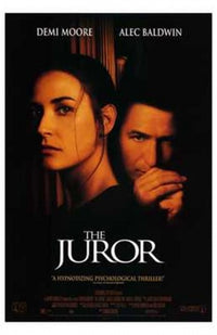 The Juror Movie Poster Print showcasing a dramatic design.