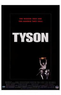 Tyson Movie Poster Print showcasing the legendary boxer Mike Tyson.