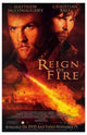 Reign of Fire Movie Poster featuring dramatic dragon artwork