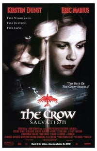 Crow Salvation movie poster print featuring dramatic imagery.
