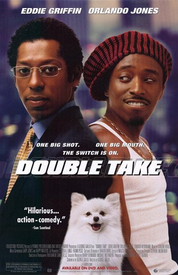 Double Take Movie Poster Print showcasing cinematic art.