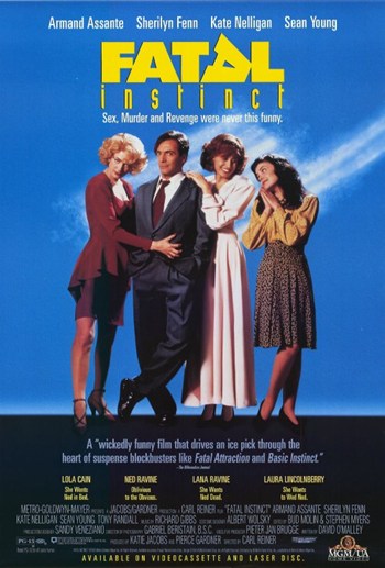 Fatal Instinct Movie Poster showcasing vibrant colors and details.