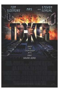 Ticker Movie Poster Print showcasing cinematic art