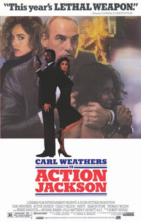 Action Jackson Movie Poster featuring vibrant colors and dynamic imagery.