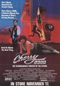 Cherry 2000 Movie Poster Print showcasing vibrant colors and iconic imagery.