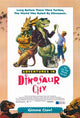 Adventures in Dinosaur City Movie Poster Print featuring vibrant dinosaur characters