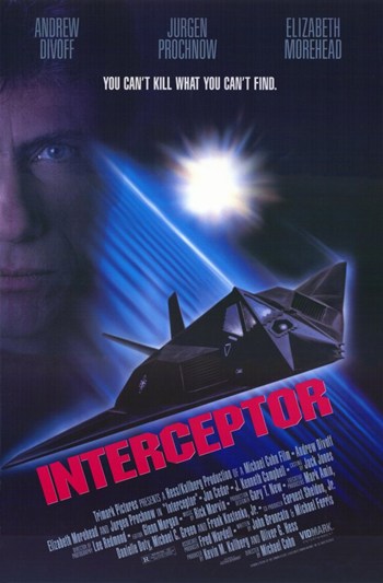 Interceptor Movie Poster Print featuring dynamic action design
