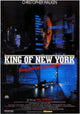 King of New York Movie Poster Print showcasing iconic film imagery.