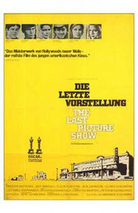 The Last Picture Show Movie Poster Print showcasing vintage film art.