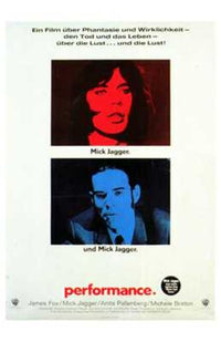 Performance Movie Poster Print showcasing vibrant colors and cinematic appeal.