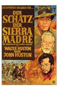 Treasure of the Sierra Madre movie poster print showcasing classic adventure
