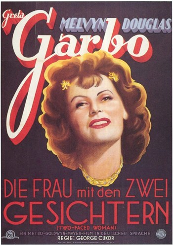 Two-Faced Woman Movie Poster - Captivating cinematic art print.