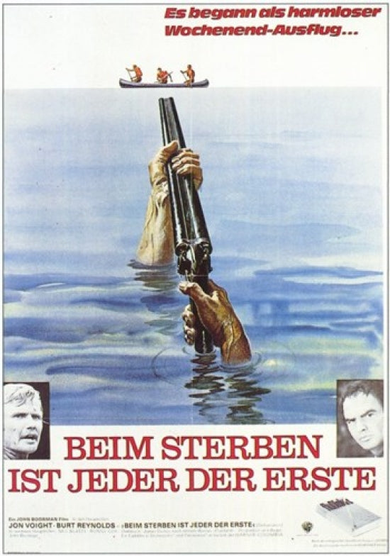 Deliverance Movie Poster Print showcasing iconic film imagery.
