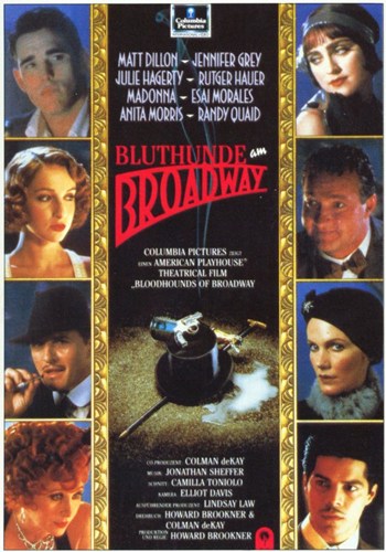 Bloodhounds of Broadway Movie Poster Print showcasing classic cinema