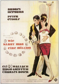 How to Steal a Million Movie Poster Print showcasing classic cinema art.