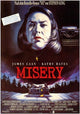 Misery Movie Poster Print showcasing suspenseful horror imagery.