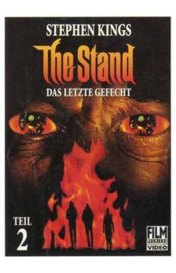 The Stand movie poster print featuring post-apocalyptic imagery.